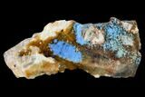 Blue Cyanotrichite Crystal Formation - China #147666-1